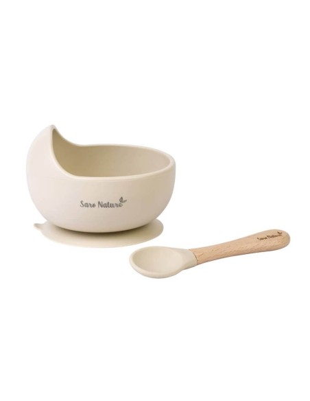 Saro Nordic Wave Feeding Set Beige Saro Nordic Wave Feeding Set Beige