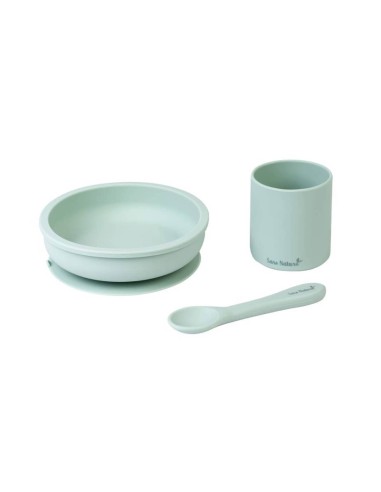 Saro Party Silicone Food Set Green