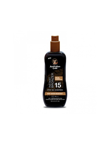 Australian Gold Spray Gel Instant Bronzer SPF15 100ml