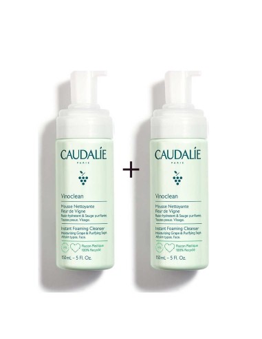 Caudalie Duo Vinoclean Instant Foaming Cleanser 150ml