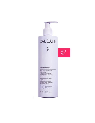 Caudalie Duo Vinotherapist Hyaluronic Nourishing Body Lotion 400ml