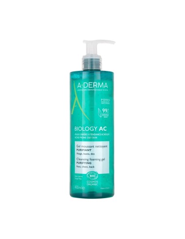 A-Derma Biology AC Purifying Cleansing Foaming Gel 400ml