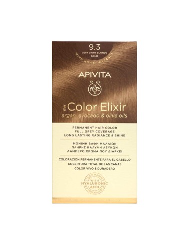 Apivita My Color Elixir 9.3 Very Light Blonde Gold