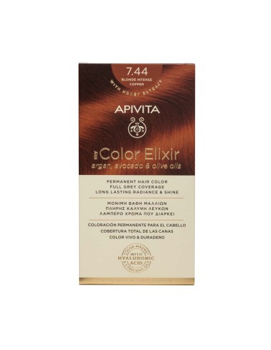 Apivita My Color Elixir 7.44 Blonde Intense Copper