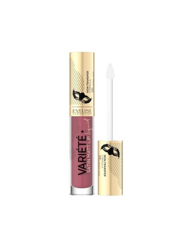 Eveline Cosmetics Variété Satin Matt Lip Liquid 03 Berry Shake