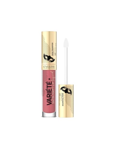 Eveline Cosmetics Variété Satin Matt Lip Liquid 05 Peach Mousse