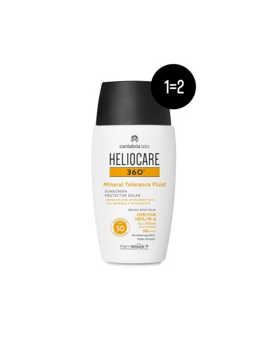 Heliocare 360 Duo Mineral Tolerance Fluid SPF50 50ml