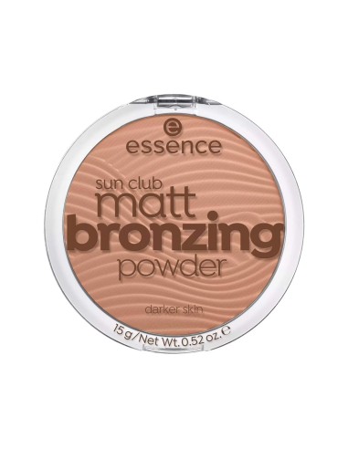 Essence Sun Club Matt Bronzing Powder Darker Skin 02 Sunny 15g