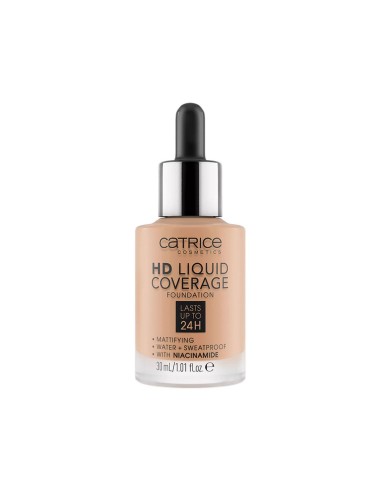 Catrice HD Liquid Coverage Foundation 040 Warm Beige 30ml