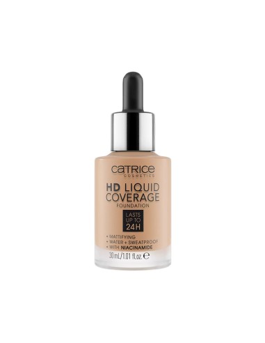 Catrice HD Liquid Coverage Foundation 040 Warm Beige 30ml