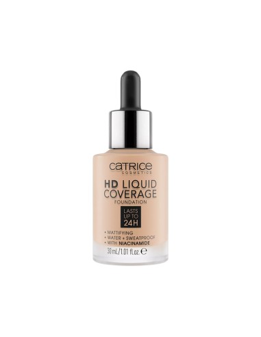 Catrice HD Liquid Coverage Foundation 040 Warm Beige 30ml