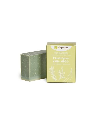 laSaponaria Mediterranean with Aloe Soap 100g