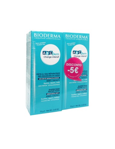 Bioderma Abcderm Change Intensif Mute Diaper 2x75g