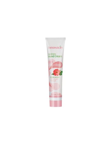 Herbacin Wellness Hand Cream Wild Rose Tube 75ml