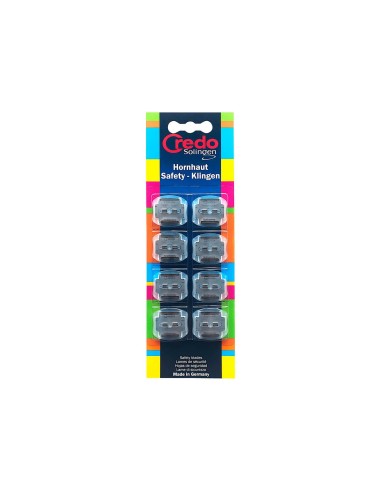 Credo Solingen Callus Blades Safety 8 units