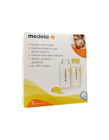 Medela Milk Bottles 2 Bottles 250ml