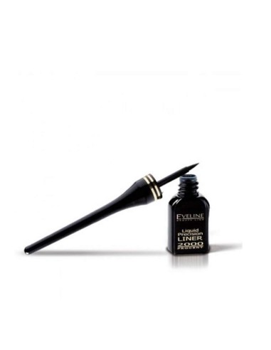 Eveline Cosmetics Liquid Precision Eyeliner 2000 Procent Black