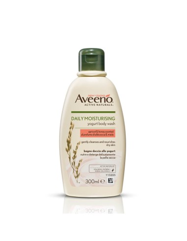 Aveeno Daily Moisturising Yoghurt Body Wash 300ml