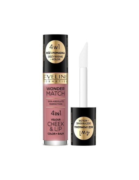 Eveline Wonder Match 4in1 Cheek and Lip 02 4.5ml