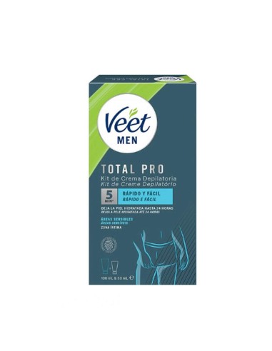 Veet Men Hair Removal Kit for Intimate Body-Parts Sensitive Skin