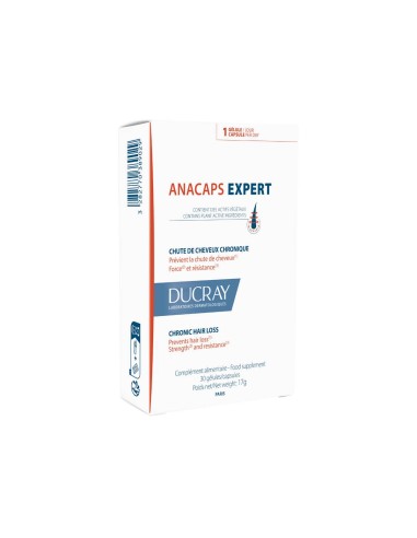 Ducray Anacaps Expert Chronic Hair Loss 30 Capsules