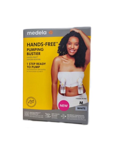 Medela Hands-Free Pumping Bustier White M