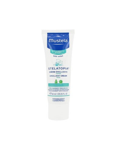 Mustela Stelatopia Face Emollient Cream 40ml