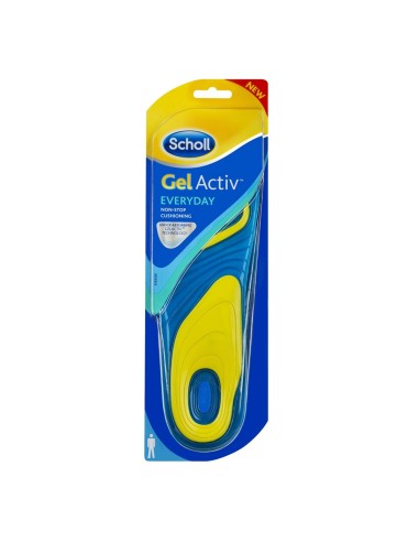 Scholl Gelactiv Insole Gel Everyday Man X2