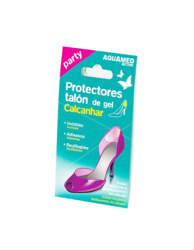 Aquamed Gel Heel Protectors x2