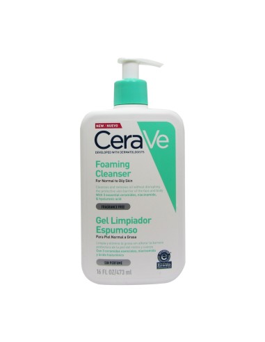 Cerave Moisturizing Cleansing Foam 473ml