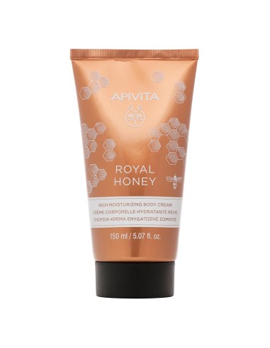 Apivita Royal Honey Rich Moisturizing Body Cream 150ml