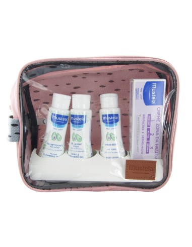 Mustela Pink Indispensable Bag