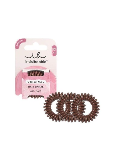 Invisibobble Original Hair Elastic Pretzel Brown