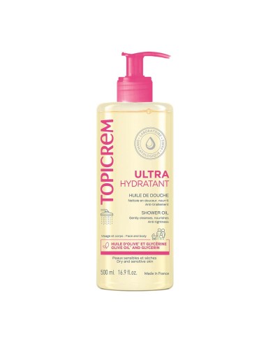 Topicrem Ultra-Moisturizing Shower Oil 500ml