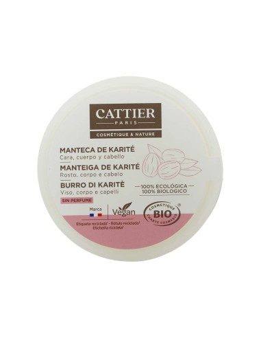 Cattier Shea Butter 100% Organic 100gr