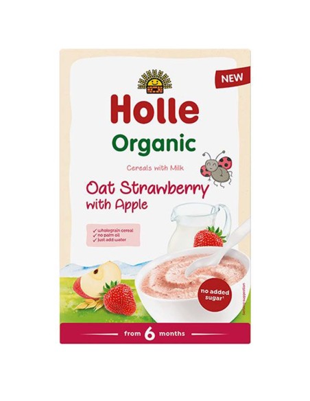 Holle Organic Oats Strawberry with Apple 250g Holle Organic Oats Strawberry with Apple 250g
