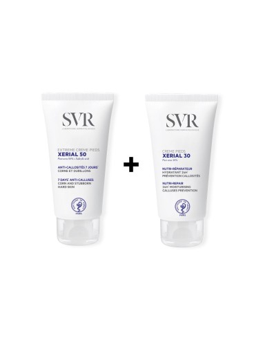 SVR Xerial Pack Xerial Cream 50 50ml + Xerial Cream 30 50ml