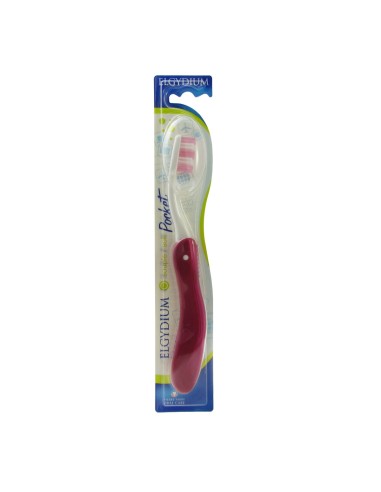 Elgydium Pocket Soft Travel Toothbrush