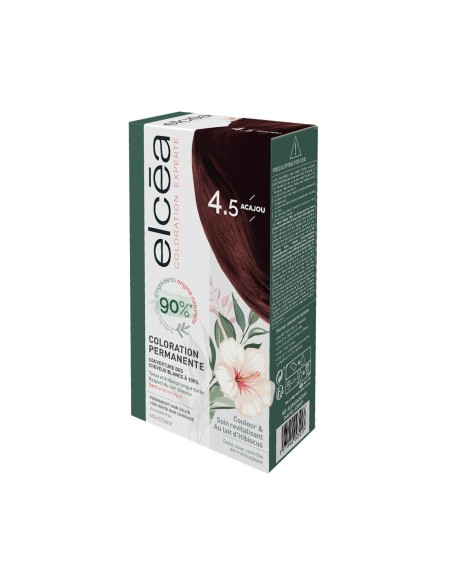 Elcéa Coloration Expert Permanent Coloring 4.5 Acaju Elcéa Coloration Expert Permanent Coloring 4.5 Acaju