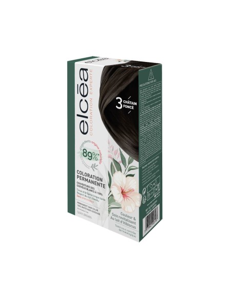 Elcéa Coloration Expert Permanent Coloring 3 Dark Brown Elcéa Coloration Expert Permanent Coloring 3 Dark Brown