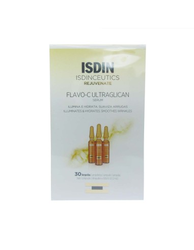 Isdinceutics Flavo-C Ultraglican 30 Ampoules x 2ml