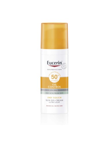 Eucerin Sun Oil Control Gel-Cream Dry Touch SPF50 50ml