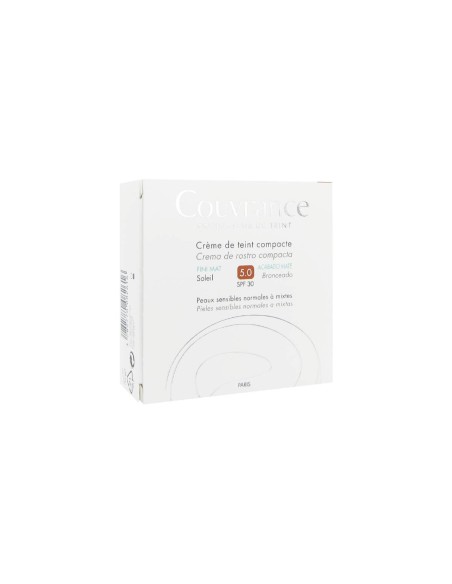Avene Couvrance Compact Cream Oil Free 5.0 Tan 10gr