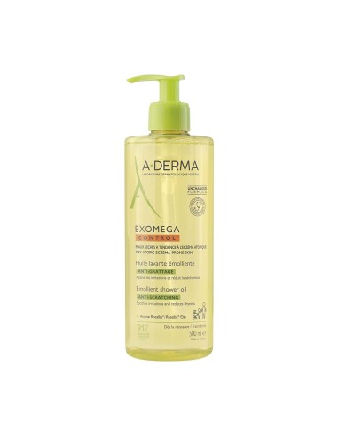 A-Derma Exomega Control Shower and Bath Oil 500ml