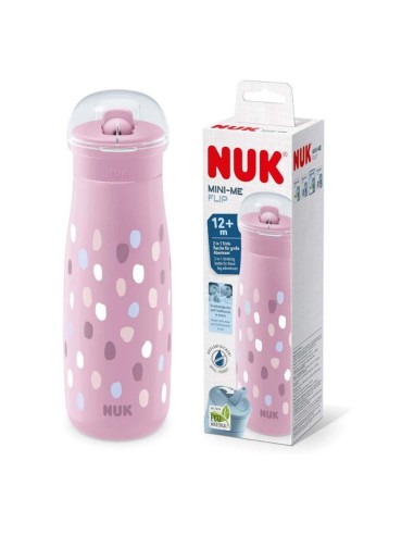 NUK Mini-Me Flip Pink 12m 450ml