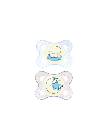 MAM Pacifier Night Latex 0-6m 2un