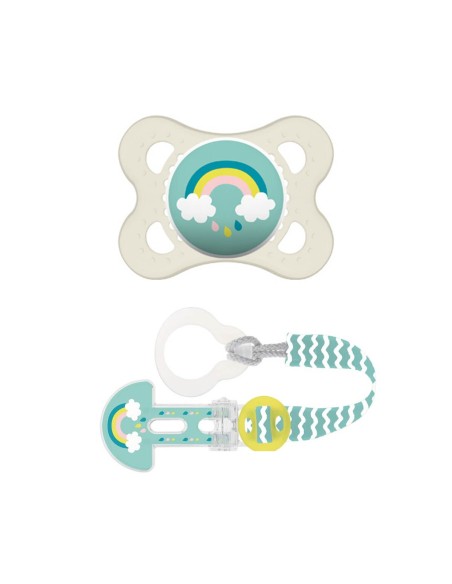 MAM Original pacifier silicone 0-6m with clip it!