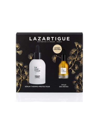 Lazartigue Coffret Sérum Thermo-Protecteur et Huile des Rêves