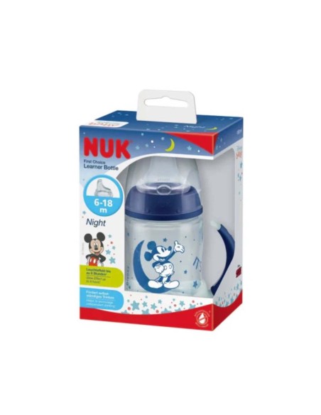 Nuk First Choice Learning Bottle Night 6-18m 150ml