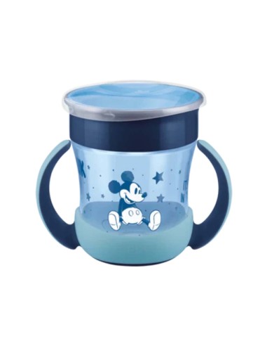 Nuk Mini Magic Cup Night Disney Learning Bottle 6m 160ml